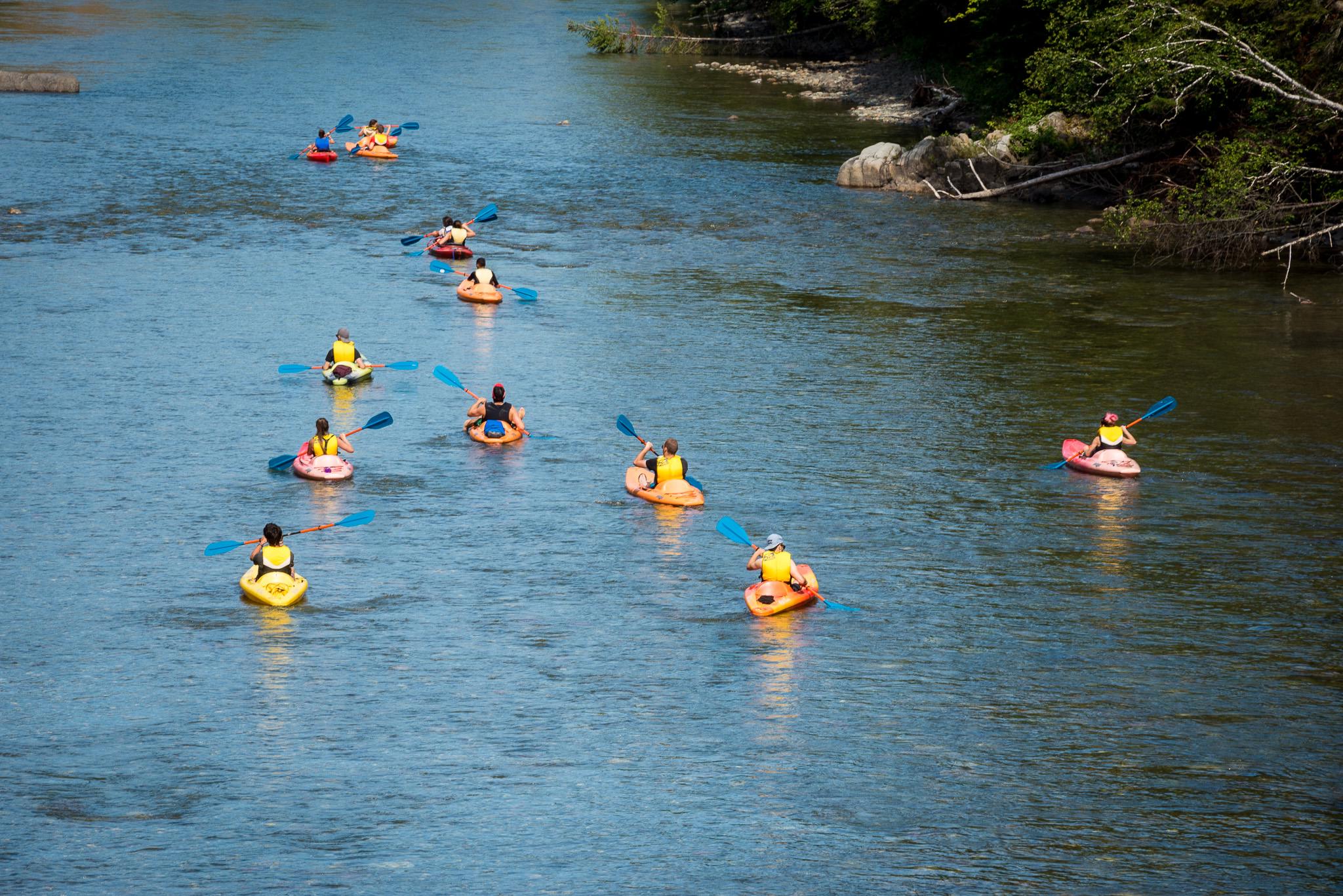 kayak plusieurs
